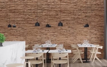 Add warmth and character with wood flooring